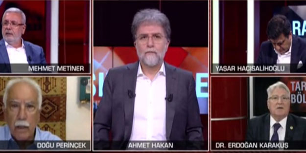 Erdoğan Karakuş ile Mehmet Metiner canlı yayında tartıştı