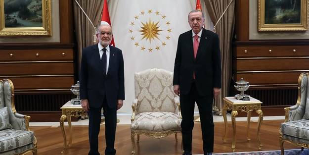 Erdoğan-Karamollaoğlu görüşmesi başladı! Karamollaoğlu bakın neler isteyecek