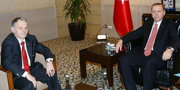 Erdoğan Kırımoğlu'nu kabul etti