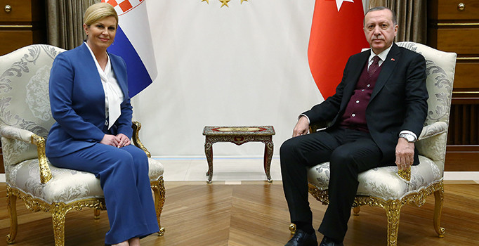 Erdoğan - Kitaroviç'ten ortak basın toplantısı