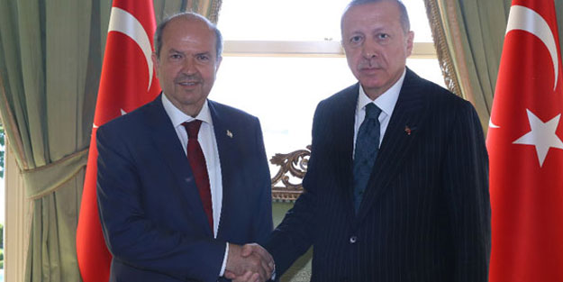 Erdoğan, KKTC Başbakanı Tatar'ı kabul etti