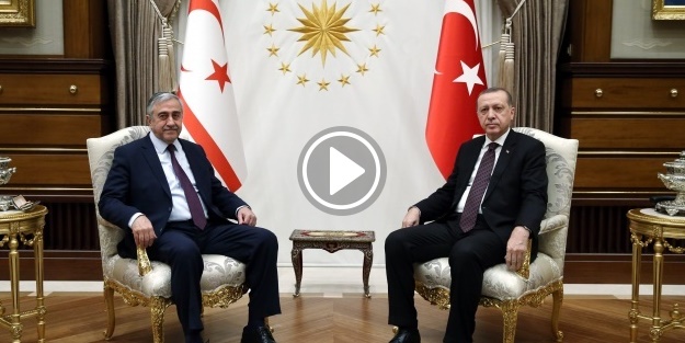 Erdoğan, KKTC Cumhurbaşkanı ile görüştü