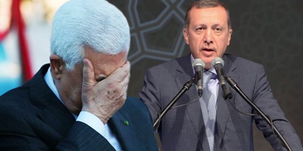 Erdoğan konuşurken Mahmud Abbas gözyaşlarını tutamadı