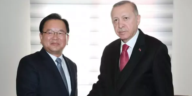 Erdoğan, Kore Başbakanı Bo-kyum'u kabul etti