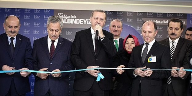 Erdoğan, Liv Hospital Ankara'nın açılışını yaptı