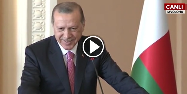 Erdoğan Madagaskar'da herkesi kahkahaya boğdu!