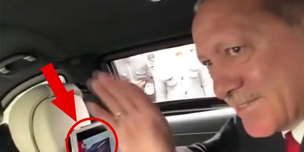 Erdoğan'ın makam aracında dikkat çeken ayrıntı!