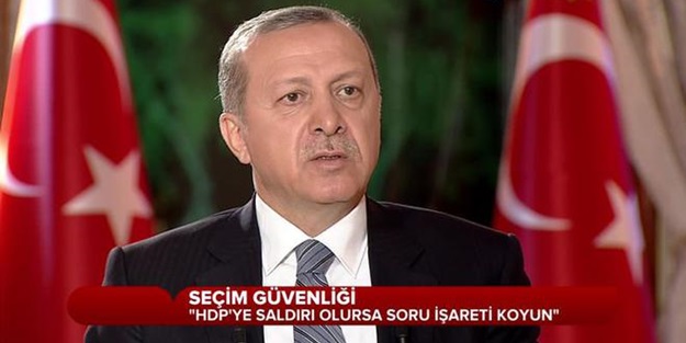 Erdoğan: Malum partiye saldırı olursa...