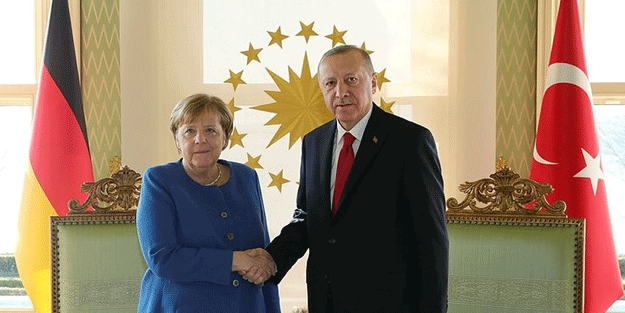 Erdoğan-Merkel görüşmesi sona erdi