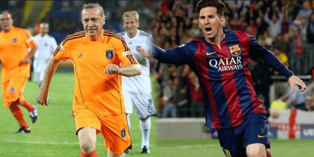 Erdoğan, Messi ile maç yapacak
