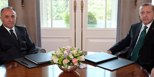 Erdoğan MGK Genel Sekreteri Hacımüftüoğlu'nu kabul etti