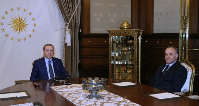 Erdoğan, MGK Genel Sekreterini kabul etti