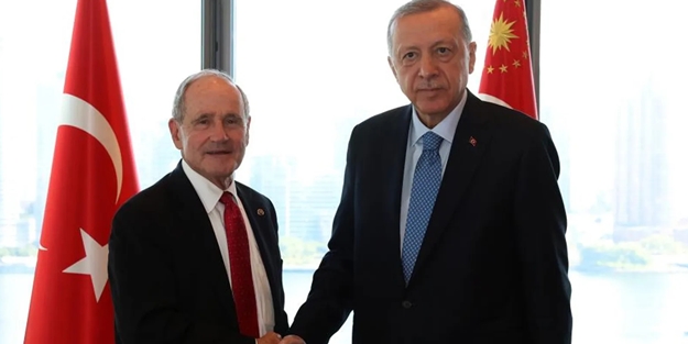 Erdoğan, Mikati'yi kabul etti