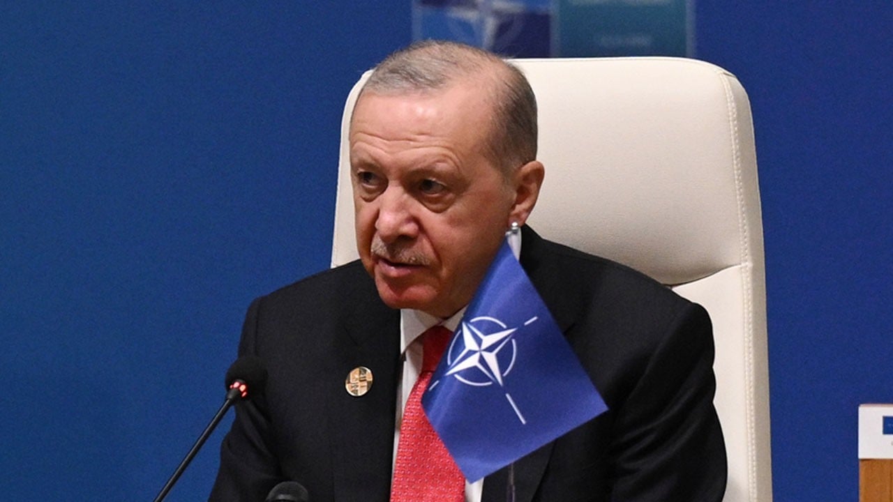 Erdoğan NATO liderlerine hitap etti: Savunmadaki kısıtlamalar kalkmalı