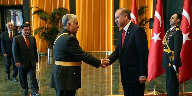 Erdoğan, Necdet Özel'le görüştü