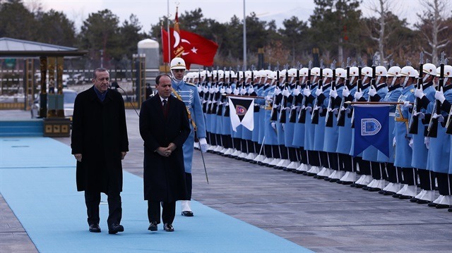 Erdoğan Nishani'yi resmi törenle karşıladı