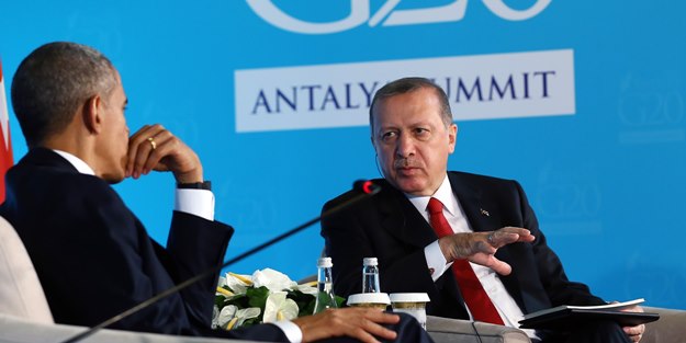 Erdoğan-Obama görüşmesi başladı