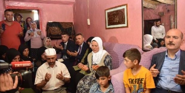 Erdoğan öldürülen bakkalın eşine söz verdi