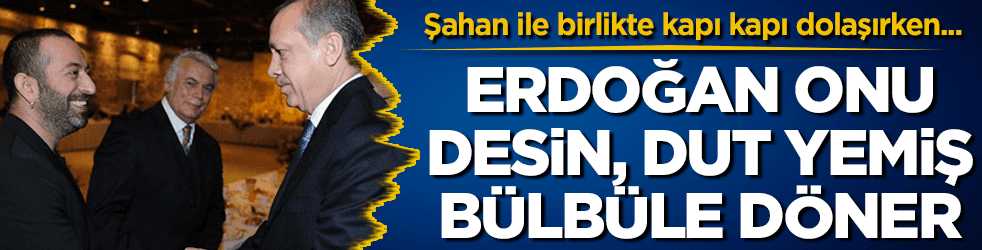 Erdoğan onu desin, Cem Yılmaz hemen dut yemiş bülbüle döner