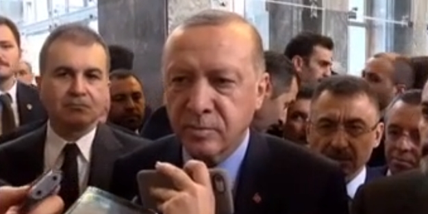 Erdoğan skandal tahliyeyi böyle değerlendirdi!
