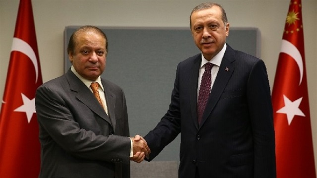 Erdoğan Pakistan Başbakanı Şerif ile görüştü