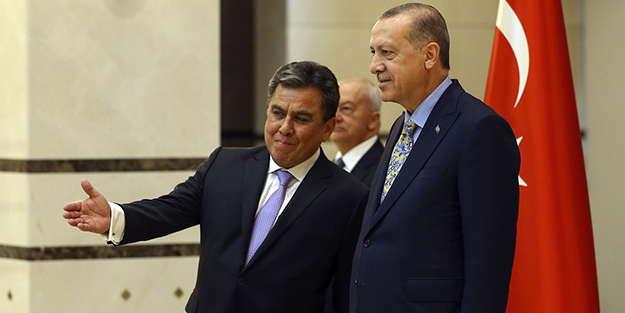 Cumhurbaşkanı Erdoğan, Peru Büyükelçisi'ni kabul etti