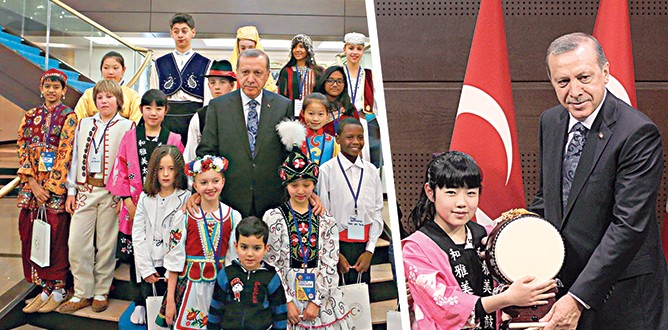 ‘Barış dolu dünya için çalışıyoruz’