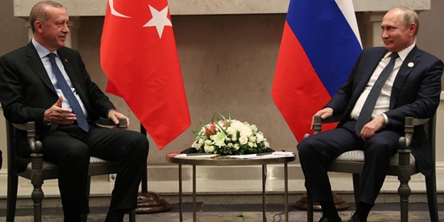 Erdoğan-Putin görüşmesi başladı