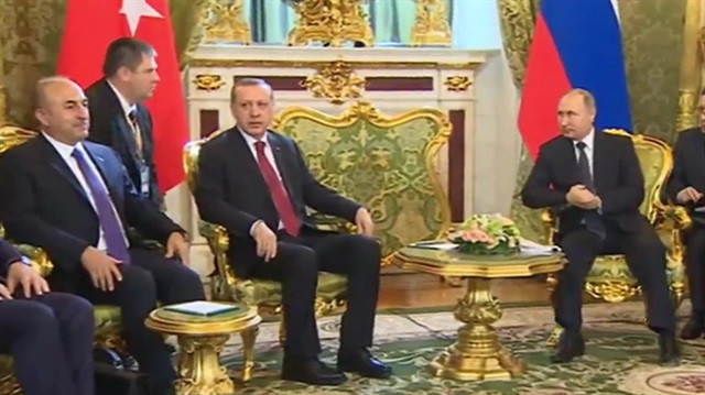 Erdoğan Rusya'da! İşte ilk görüntü...