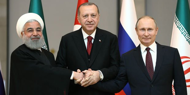 Erdoğan, Putin ve Ruhani Tahran'da bir araya gelecek