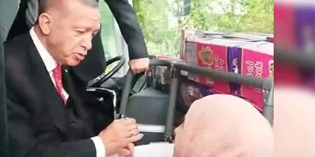 Erdoğan rahatsızlanmadan önce baklava ikram eden kadın konuştu!