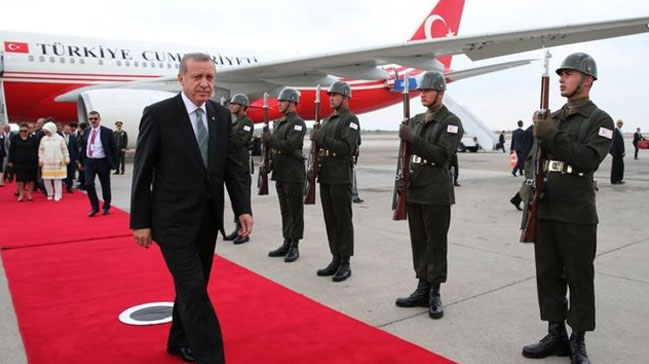 Erdoğan Rusyadan döndü