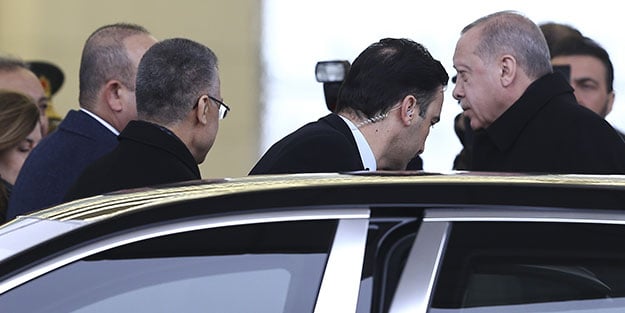 Erdoğan Rusya'ya gitti