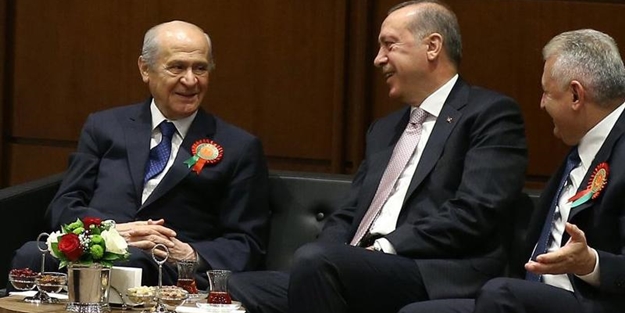 'Bahçeli ile dayanışma içerisinde yürüdük...'