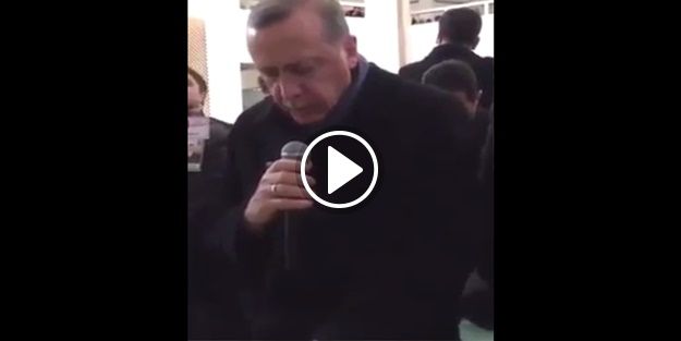 Erdoğan şehit cenazesinde Kur'an-ı Kerim okudu