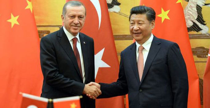 Erdoğan, Şi Cinping ile görüştü