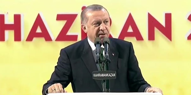 Erdoğan: Sıkıysa buraya gel!