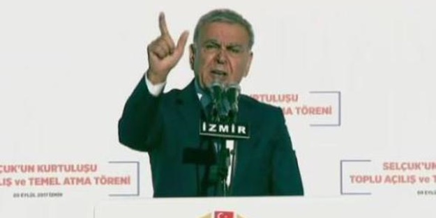 'Erdoğan' sloganlarından rahatsız oldu!