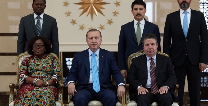 Erdoğan, Tanzanya Büyükelçisi Kiondu’yu kabul etti