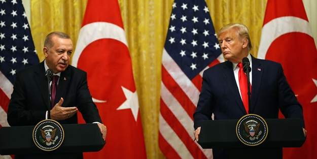 Erdoğan Trump'ı böyle düzeltti: İşte o anlar!