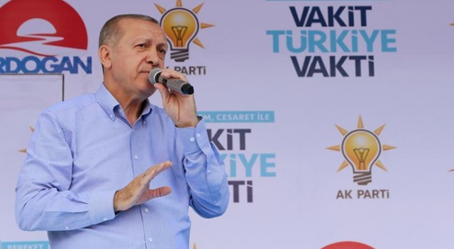 Erdoğan: Türkiye'yi şaha kaldıracağımızın ahdini milletimize verdik