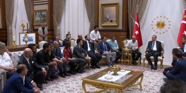 Erdoğan ünlü isimleri konuk etti