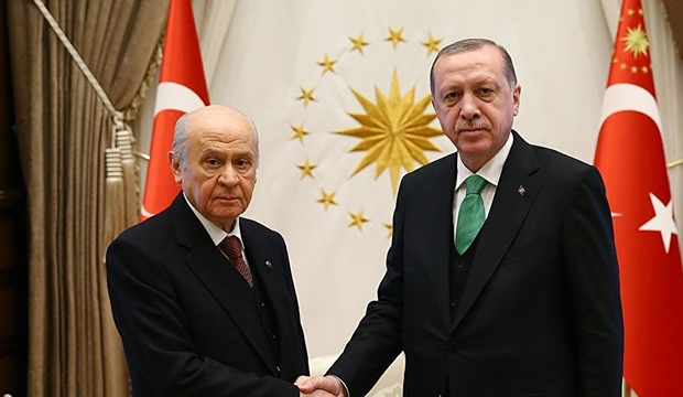 Erdoğan ve Bahçeli'den sürpriz görüşme