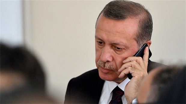 Erdoğan ve Davutoğlu AA muhabirleriyle görüştü
