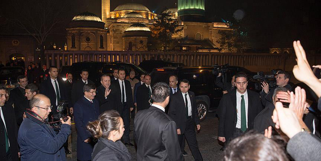 Erdoğan ve Davutoğlu birlikte ziyaret etti