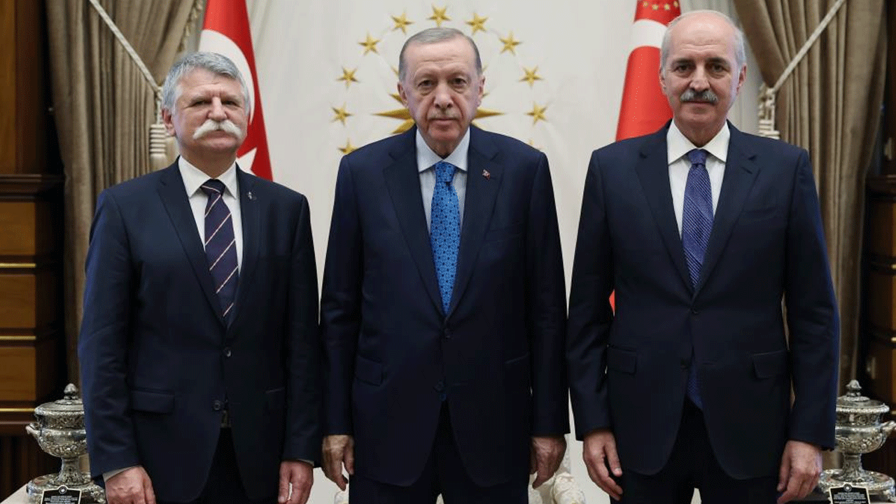 Erdoğan ve Kurtulmuş'a önemli misafir