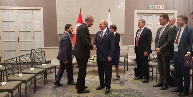 Erdoğan ve Putin arasında ilginç diyalog