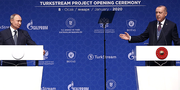 Erdoğan ve Putin'den Libya'da ateşkes çağrısı!