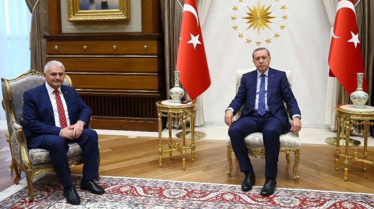 Programda yoktu ama Erdoğan ve Yıldırım...