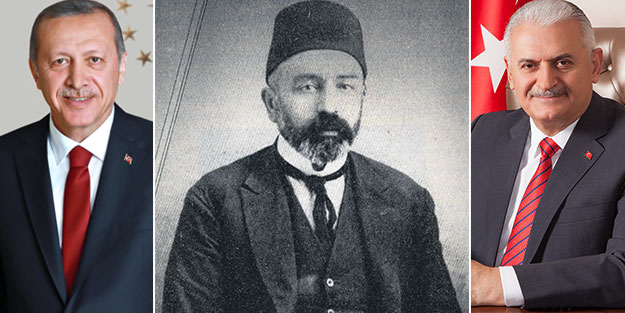 Erdoğan ve Yıldırım’dan Mehmet Akif mesajı